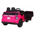 Elektrické dětské auto Chevrolet Tahoe růžové + dálkové ovládání + EVA + rádio MP3 + LED