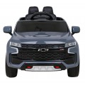 Elektrické dětské auto Chevrolet Tahoe šedé + dálkové ovládání + EVA + MP3 rádio + LED