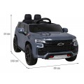 Elektrické dětské auto Chevrolet Tahoe šedé + dálkové ovládání + EVA + MP3 rádio + LED
