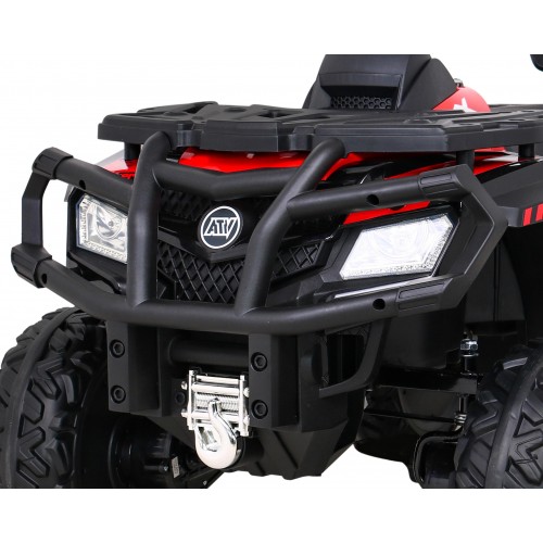 Quad XT-Speed pro děti červený + Drive 4x4 + EVA + Pomalý start + Rádio MP3 + LED