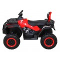 Quad XT-Speed pro děti červený + Drive 4x4 + EVA + Pomalý start + Rádio MP3 + LED