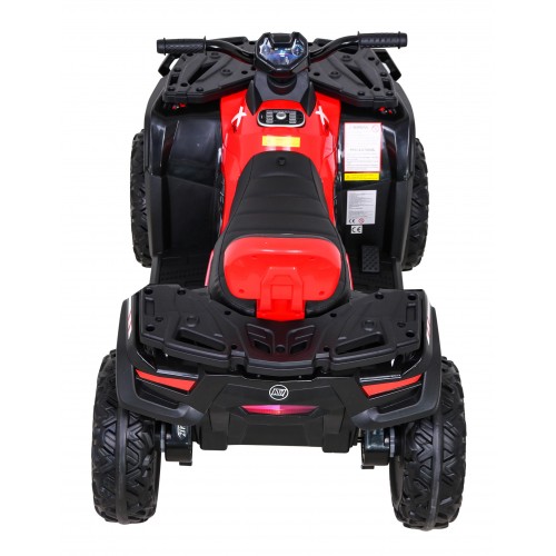 Quad XT-Speed pro děti červený + Drive 4x4 + EVA + Pomalý start + Rádio MP3 + LED