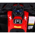 Quad XT-Speed pro děti červený + Drive 4x4 + EVA + Pomalý start + Rádio MP3 + LED