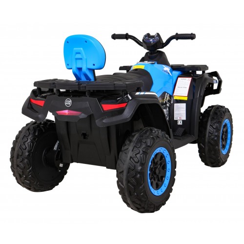 Quad XT-Speed pro děti modrý + Drive 4x4 + EVA + Pomalý start + Rádio MP3 + LED