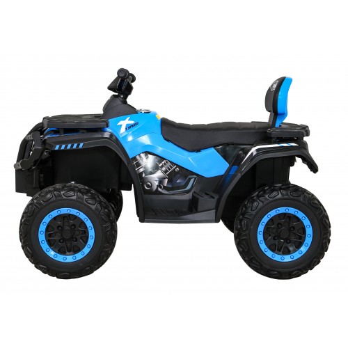 Quad XT-Speed pro děti modrý + Drive 4x4 + EVA + Pomalý start + Rádio MP3 + LED
