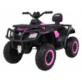 Quad XT-Speed pro děti růžový + Drive 4x4 + EVA + Pomalý start + Rádio MP3 + LED