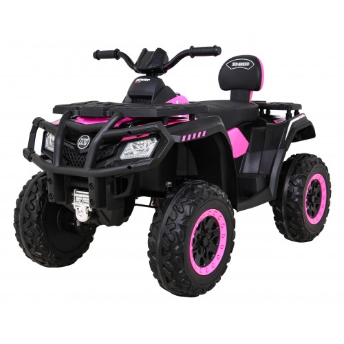 Quad XT-Speed pro děti růžový + Drive 4x4 + EVA + Pomalý start + Rádio MP3 + LED