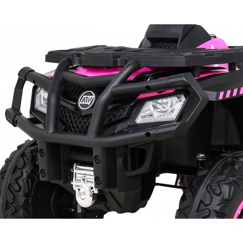 Quad XT-Speed pro děti růžový + Drive 4x4 + EVA + Pomalý start + Rádio MP3 + LED