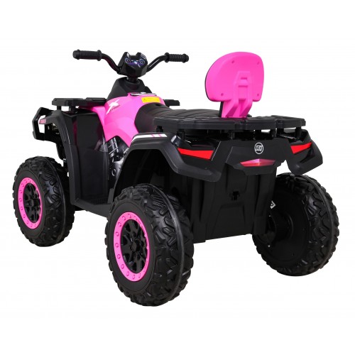 Quad XT-Speed pro děti růžový + Drive 4x4 + EVA + Pomalý start + Rádio MP3 + LED