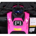 Quad XT-Speed pro děti růžový + Drive 4x4 + EVA + Pomalý start + Rádio MP3 + LED