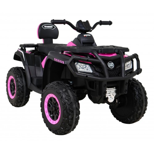 Quad XT-Speed pro děti růžový + Drive 4x4 + EVA + Pomalý start + Rádio MP3 + LED