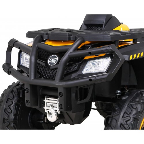 Quad XT-Speed pro děti žlutý + Drive 4x4 + EVA + Pomalý start + Rádio MP3 + LED