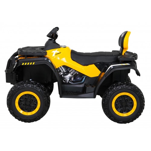 Quad XT-Speed pro děti žlutý + Drive 4x4 + EVA + Pomalý start + Rádio MP3 + LED