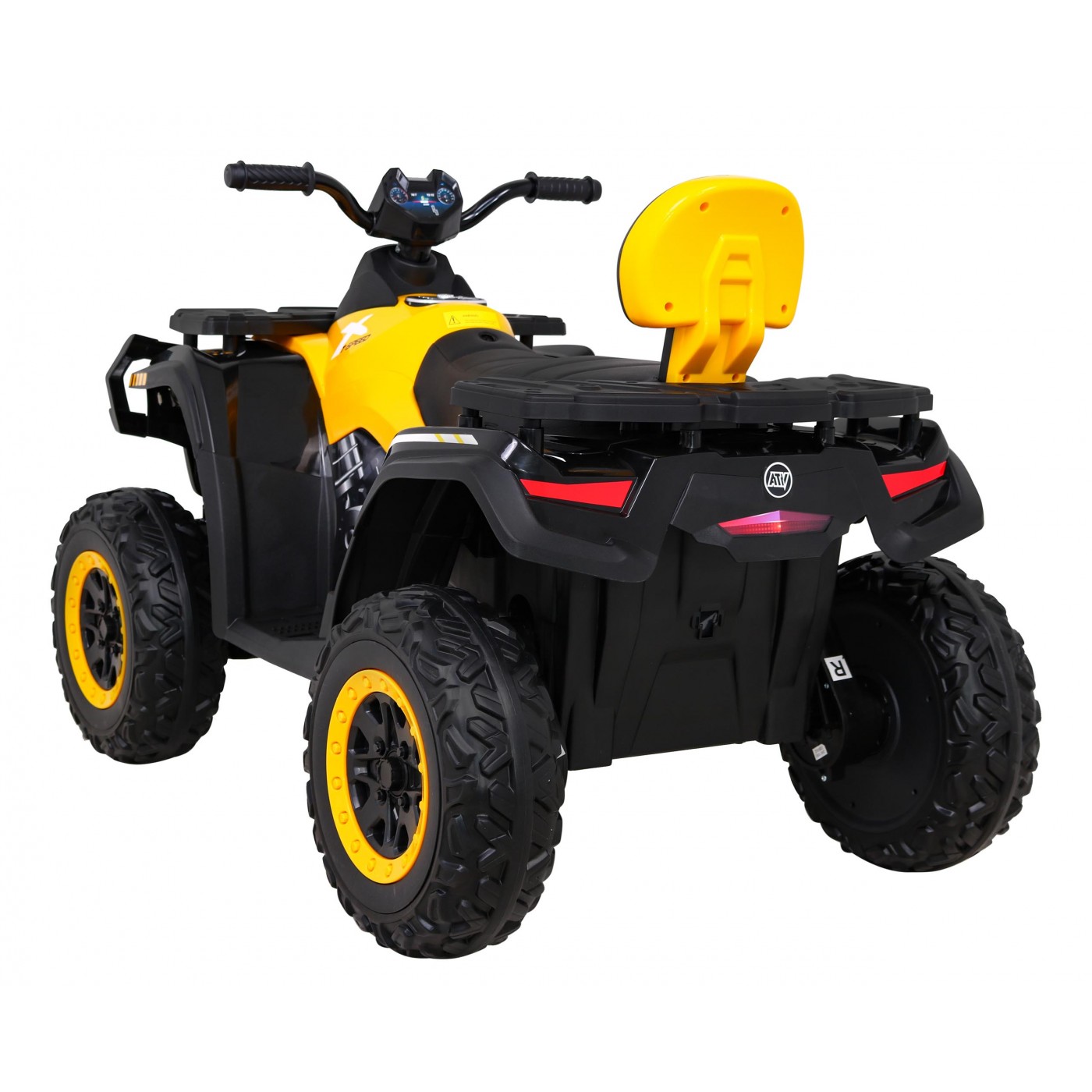 Quad XT-Speed pro děti žlutý + Drive 4x4 + EVA + Pomalý start + Rádio MP3 + LED