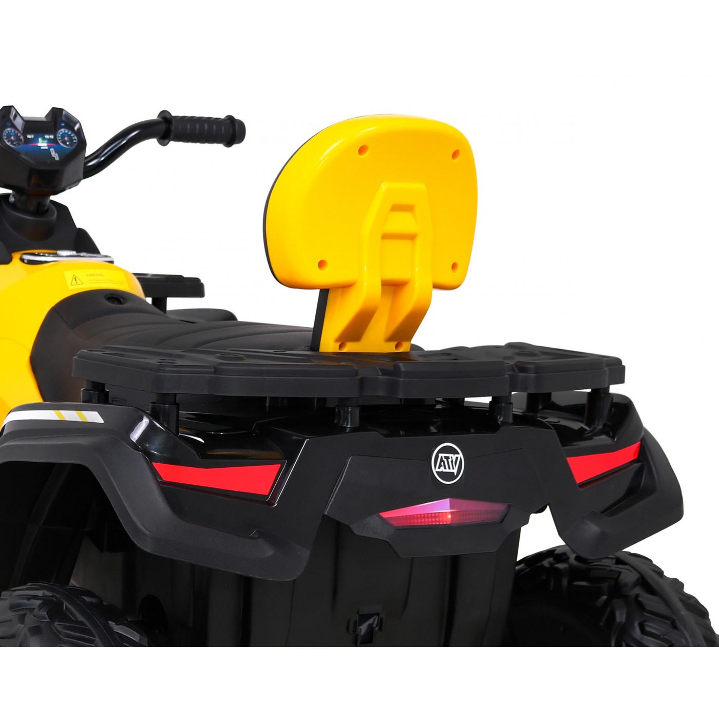 Quad XT-Speed pro děti žlutý + Drive 4x4 + EVA + Pomalý start + Rádio MP3 + LED