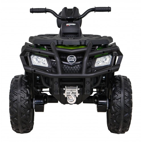 Quad XT-Speed Kids zelená 4x4 Drive EVA Rádio s pomalým startem MP3 LED