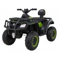 Quad XT-Speed Kids zelená 4x4 Drive EVA Rádio s pomalým startem MP3 LED