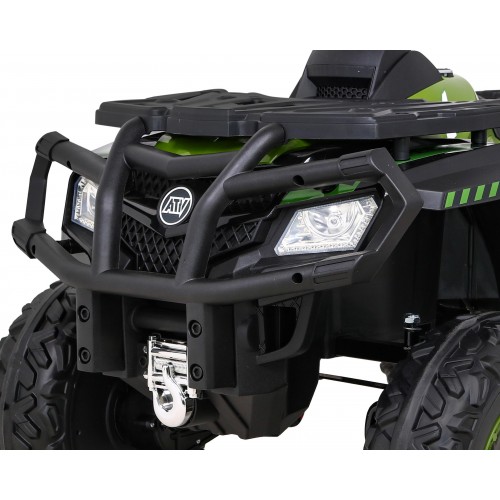 Quad XT-Speed Kids zelená 4x4 Drive EVA Rádio s pomalým startem MP3 LED
