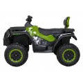 Quad XT-Speed Kids zelená 4x4 Drive EVA Rádio s pomalým startem MP3 LED