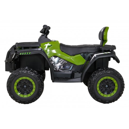 Quad XT-Speed Kids zelená 4x4 Drive EVA Rádio s pomalým startem MP3 LED