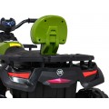 Quad XT-Speed Kids zelená 4x4 Drive EVA Rádio s pomalým startem MP3 LED
