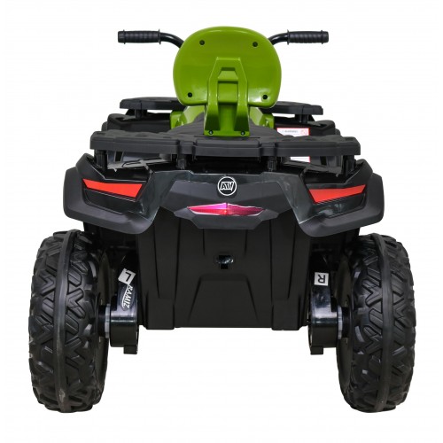 Quad XT-Speed Kids zelená 4x4 Drive EVA Rádio s pomalým startem MP3 LED