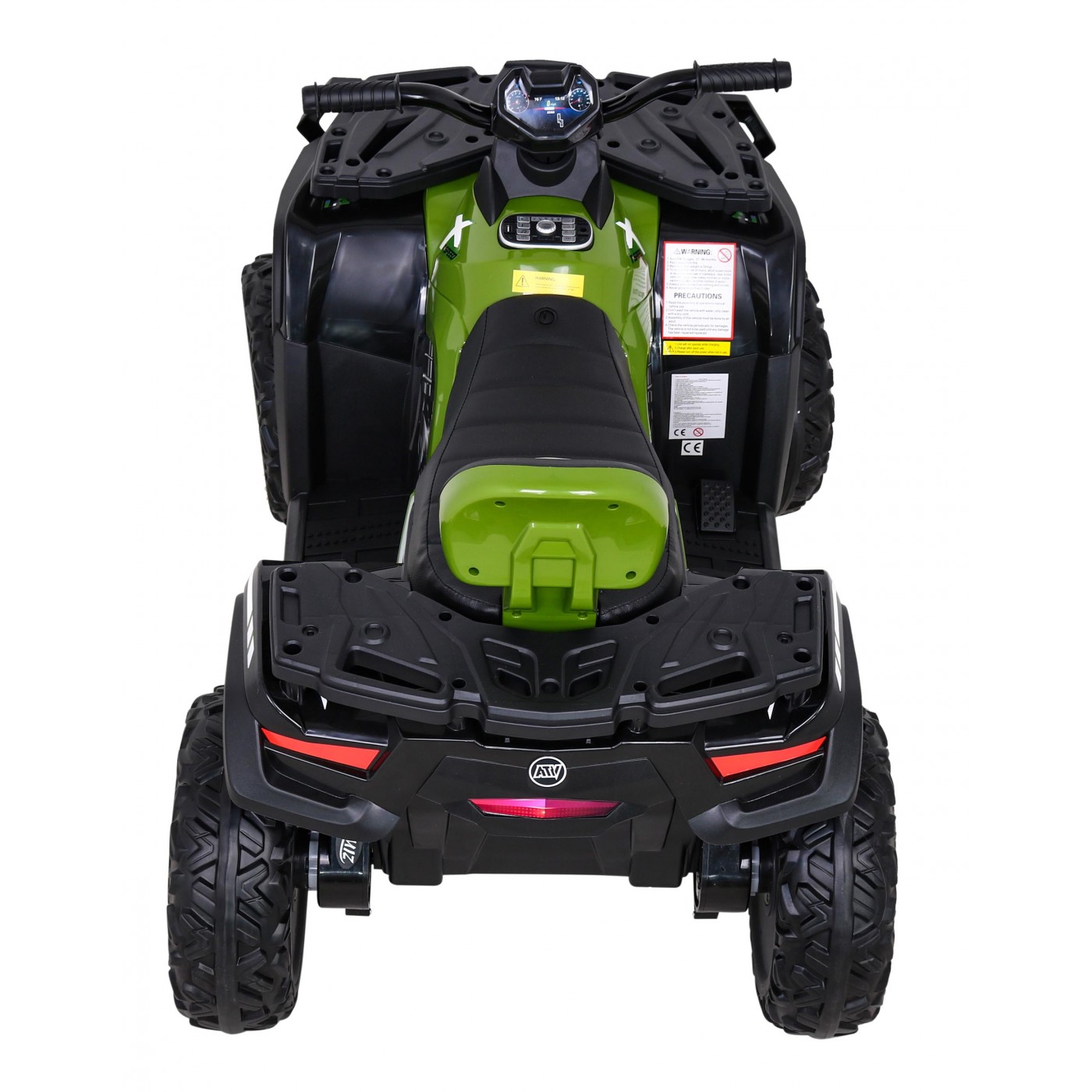 Quad XT-Speed Kids zelená 4x4 Drive EVA Rádio s pomalým startem MP3 LED
