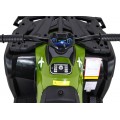 Quad XT-Speed Kids zelená 4x4 Drive EVA Rádio s pomalým startem MP3 LED