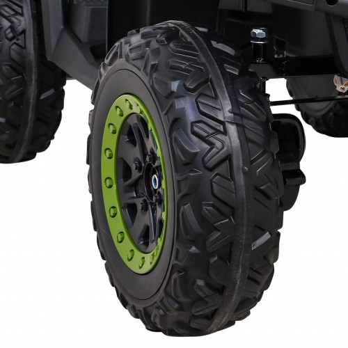 Quad XT-Speed Kids zelená 4x4 Drive EVA Rádio s pomalým startem MP3 LED