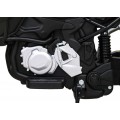 Dětský bateriový motor BMW F850 GS bílá + přídavná kola + audio LED + pomalý start + EVA