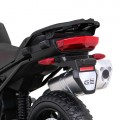 Dětský bateriový motor BMW F850 GS červený + přídavná kola + audio LED + pomalý start + EVA