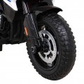 Dětský bateriový motor BMW F850 GS červený + přídavná kola + audio LED + pomalý start + EVA