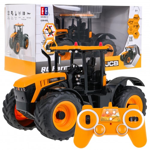 JCB Fastrac 4220 dálkově ovládaný traktor pro děti 6+ Interaktivní model Double E 1:16
