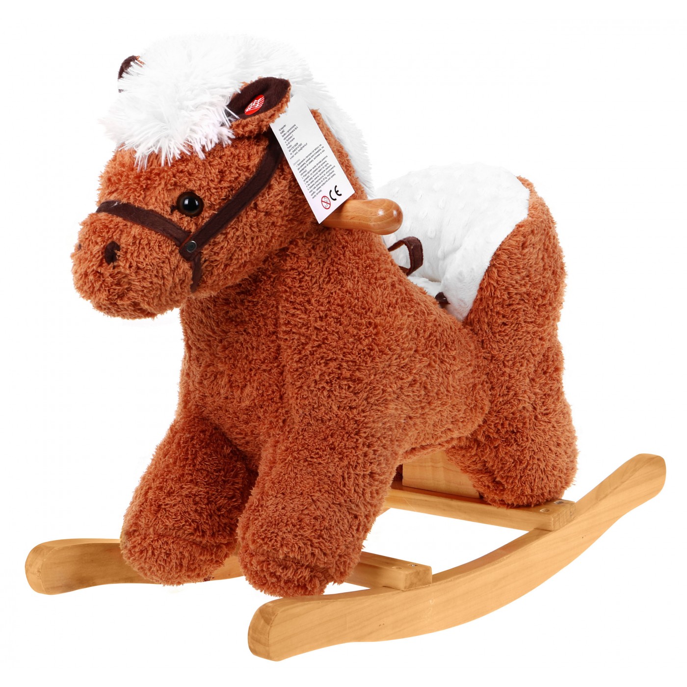Karino pole horse pro děti + Interaktivní efekty + Opěradlo sedadla