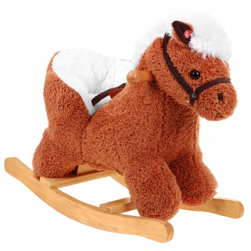 Karino pole horse pro děti + Interaktivní efekty + Opěradlo sedadla