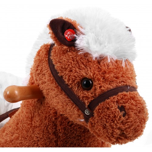 Karino pole horse pro děti + Interaktivní efekty + Opěradlo sedadla