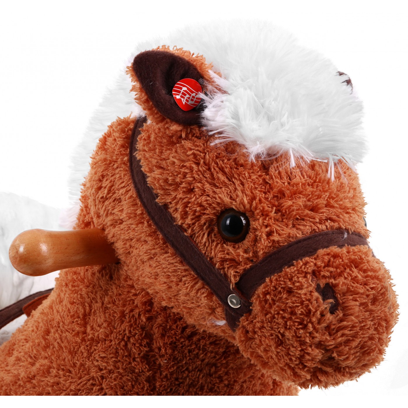 Karino pole horse pro děti + Interaktivní efekty + Opěradlo sedadla