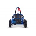 Rychlá dračí motokára na baterii Modrá 30km/h + Motor 1000W + Nafouknutá kola + Nastavení sedadla + Pásy