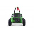 Rychlá motokára Dragon na baterii Zelená 30 km/h + Motor 1000 W + Nafouknutá kola + Nastavení sedadla + Pásy
