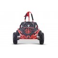Rychlá dračí motokára pro akumulátor Červená 30km/h + Motor 1000W + Nafouknutá kola + Nastavení sedadla + Pásy