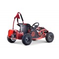 Rychlá dračí motokára pro akumulátor Červená 30km/h + Motor 1000W + Nafouknutá kola + Nastavení sedadla + Pásy