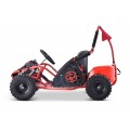 Rychlá dračí motokára pro akumulátor Červená 30km/h + Motor 1000W + Nafouknutá kola + Nastavení sedadla + Pásy