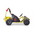 Rychlá motokára Dragon na baterii 30 km/h + motor 1000 W + nafouknutá kola + nastavení sedadla + pásy