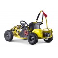 Rychlá motokára Dragon na baterii 30 km/h + motor 1000 W + nafouknutá kola + nastavení sedadla + pásy
