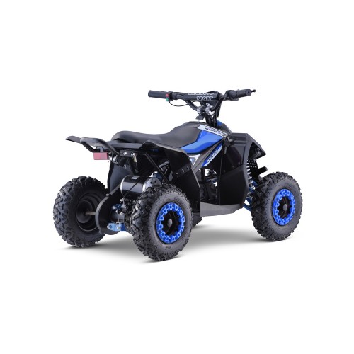 Quad E-STAR na baterii modrá 35km/h + střídavý motor 1000W + nafouknutá kola + nastavení sedadla