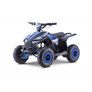 Quad E-STAR na baterii modrá 35km/h + střídavý motor 1000W + nafouknutá kola + nastavení sedadla