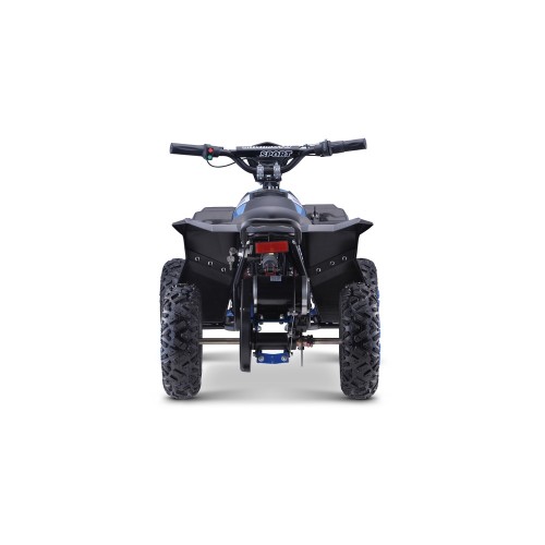 Quad E-STAR na baterii modrá 35km/h + střídavý motor 1000W + nafouknutá kola + nastavení sedadla