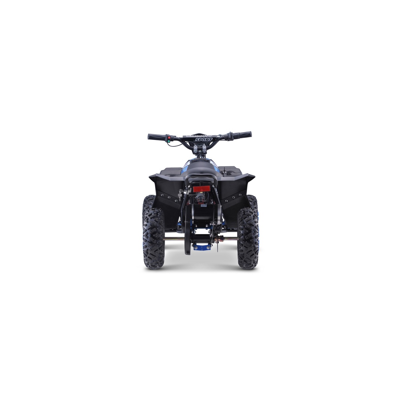 Quad E-STAR na baterii modrá 35km/h + střídavý motor 1000W + nafouknutá kola + nastavení sedadla