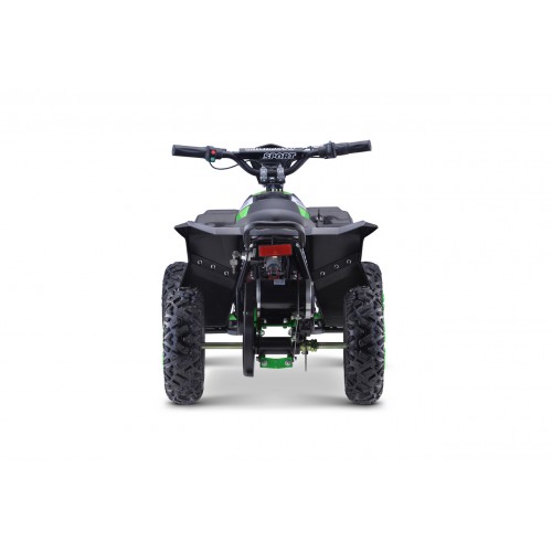 Quad E-STAR na baterii Zelená 35km/h + Bezkartáčový motor 1000W + Nafouknutá kola + Nastavení sedadla