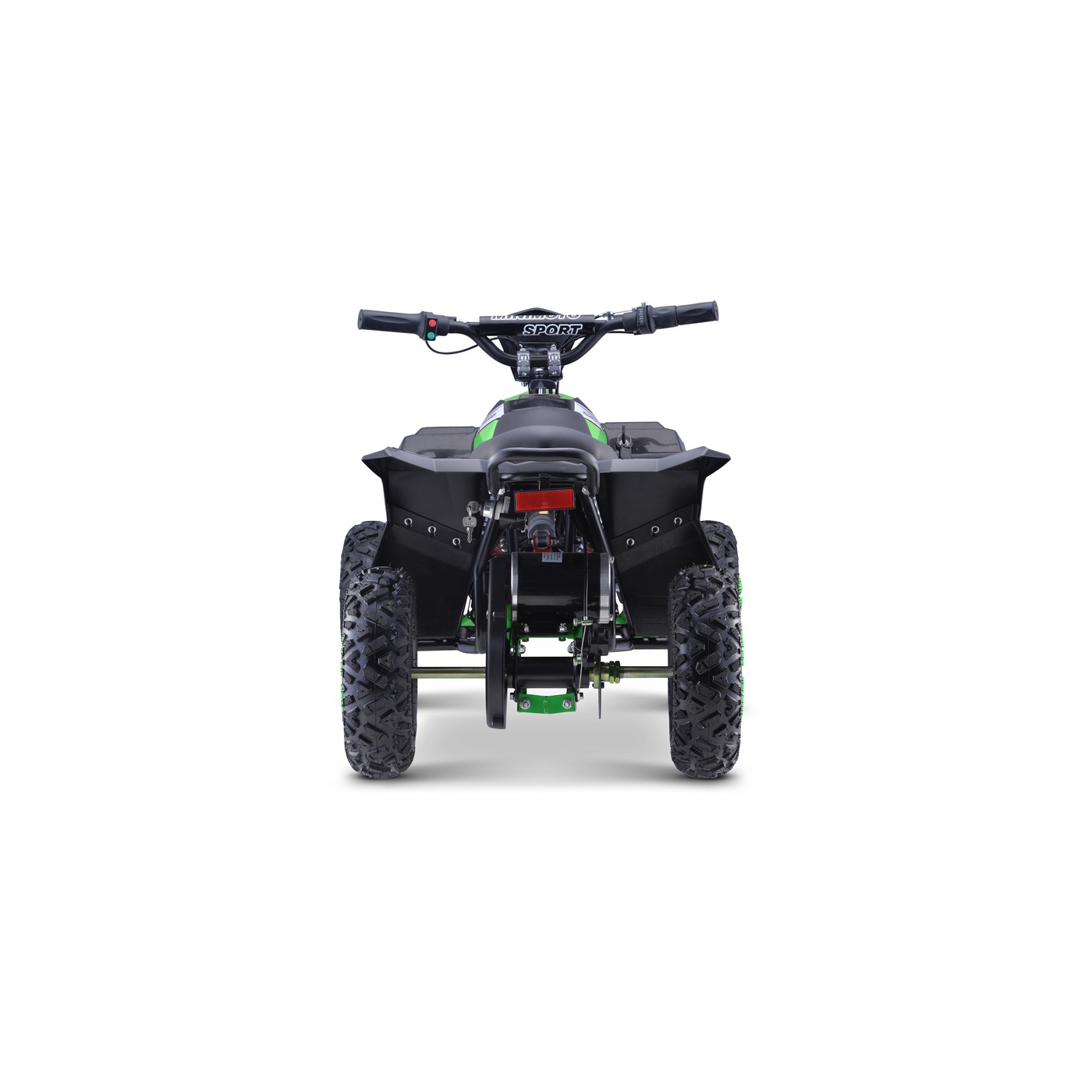 Quad E-STAR na baterii Zelená 35km/h + Bezkartáčový motor 1000W + Nafouknutá kola + Nastavení sedadla